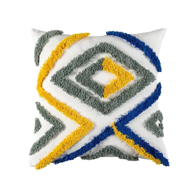 Home Decor Cushion Cover Beige Grey Tufted Coral Stylish Pillow Cover 45x45cm/30x50cm For Sofa Bed Chair Living Room Bed Room