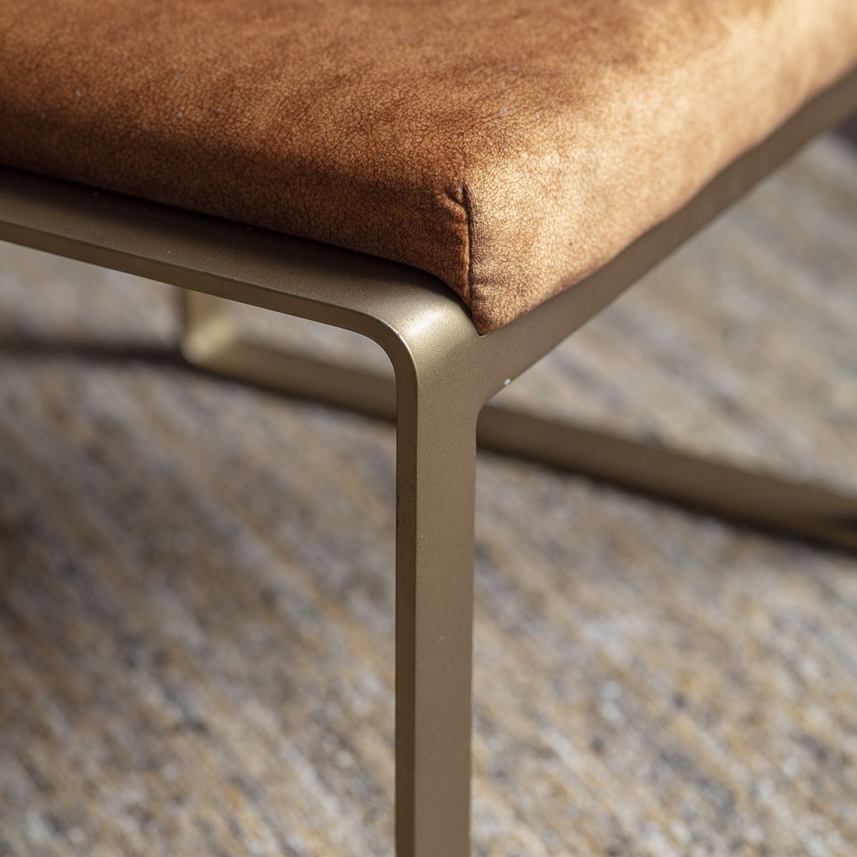 Fabien Footstool - Ochre