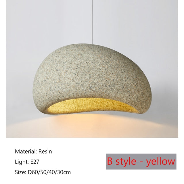 Nordic Minimalist Wabi Sabi Pendant Light