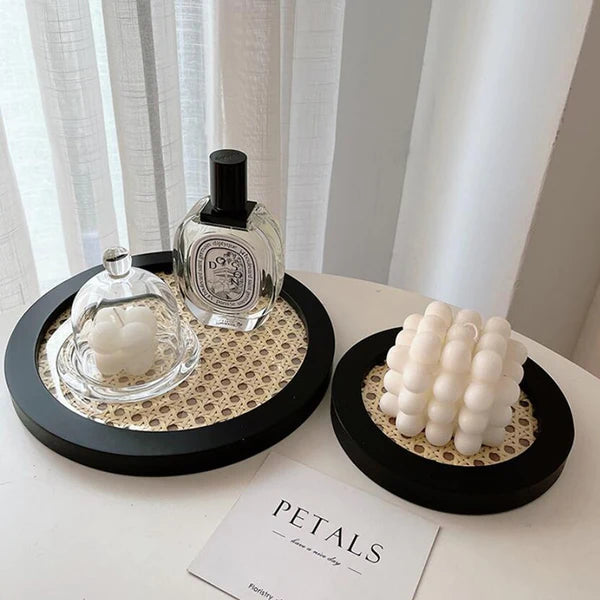 Decorative Rattan Tray