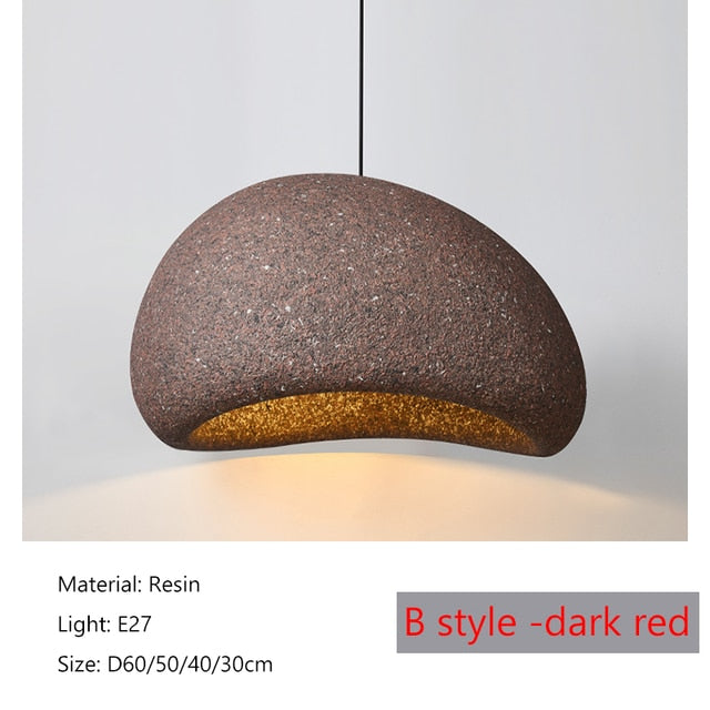 Nordic Minimalist Wabi Sabi Pendant Light