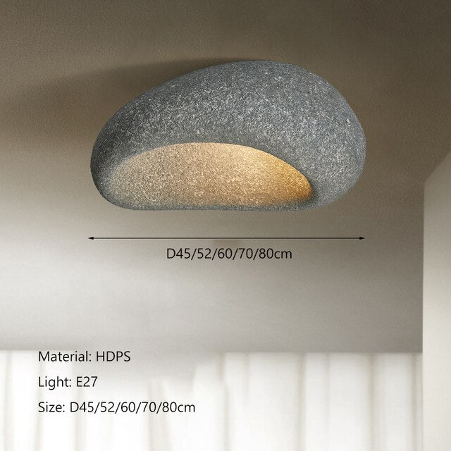 Nordic Minimalist Wabi Sabi Ceiling Light