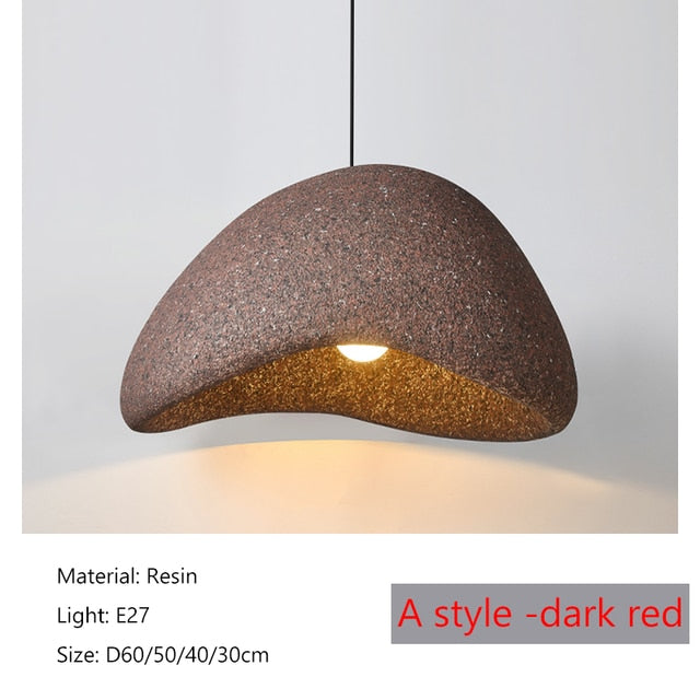 Nordic Minimalist Wabi Sabi Pendant Light