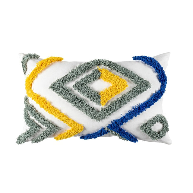 Home Decor Cushion Cover Beige Grey Tufted Coral Stylish Pillow Cover 45x45cm/30x50cm For Sofa Bed Chair Living Room Bed Room