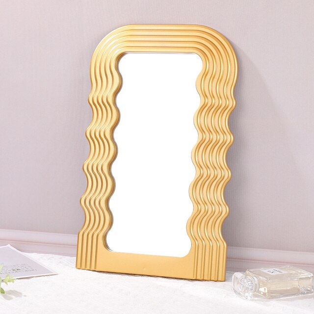 Cosmetic Wave Mirror