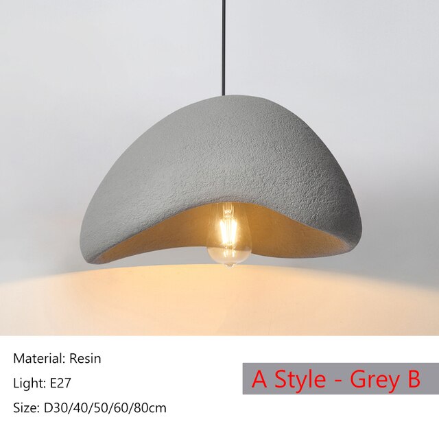 Nordic Minimalist Wabi Sabi Pendant Light