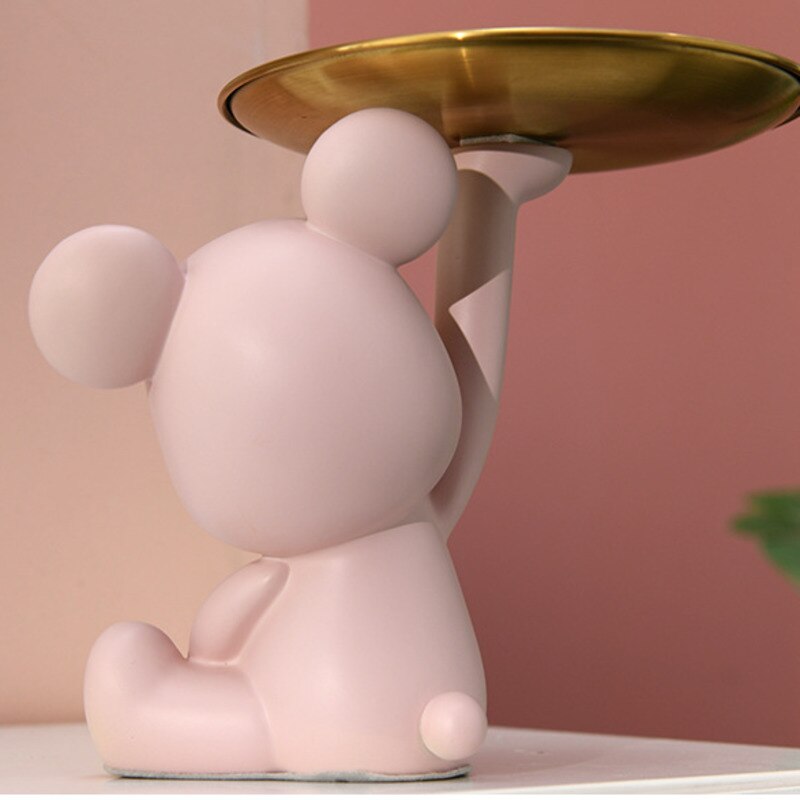 Resin Bear Storage Tray