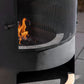 Foligno Chiminea with Pizza Shelf