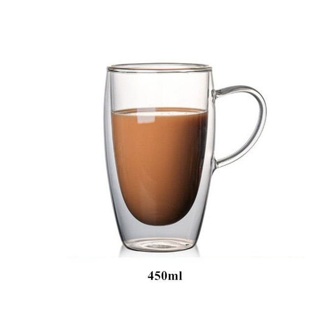 Double Wall Glass Mug