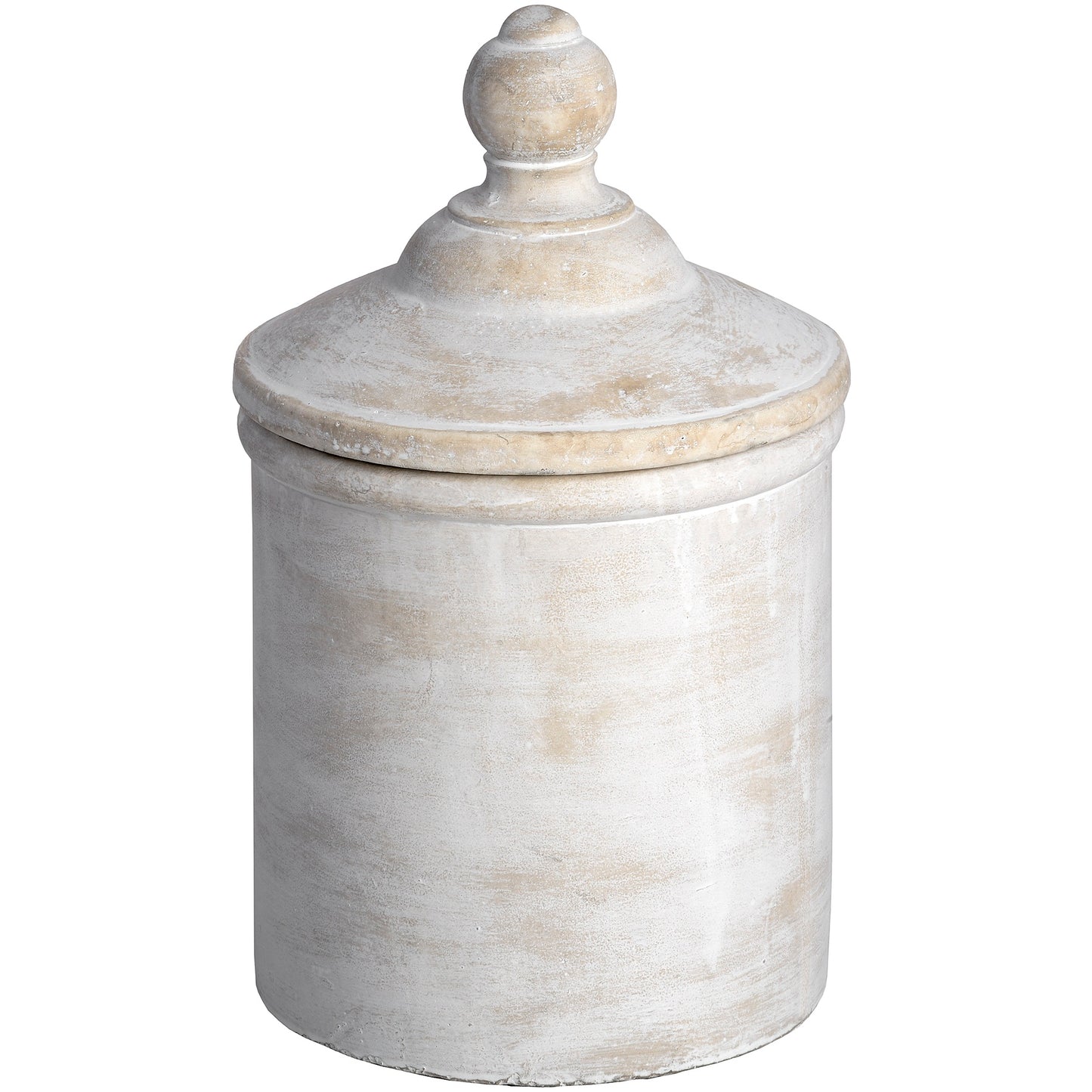 Antique White Cannister