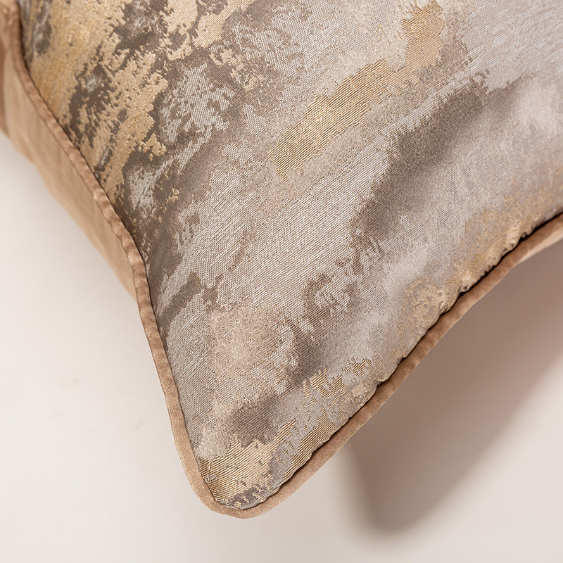 Wood Grain Silk Cushion Cover
