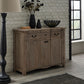 Copgrove Wooden Drawer 2 Door Sideboard