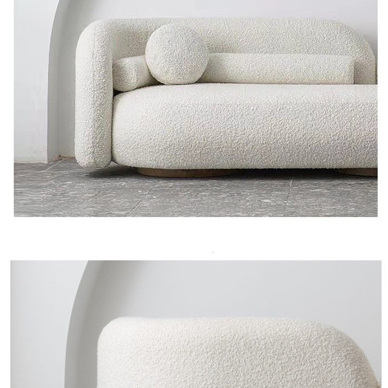 Minimalist Modern Boucle Sofa