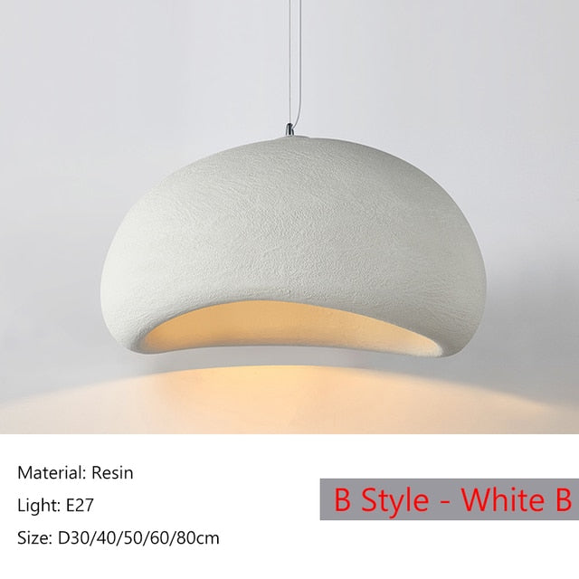 Nordic Minimalist Wabi Sabi Pendant Light