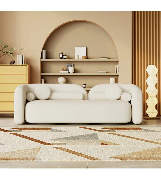 Minimalist Modern Boucle Sofa