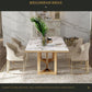 Modern Luxury Marble Dining Table