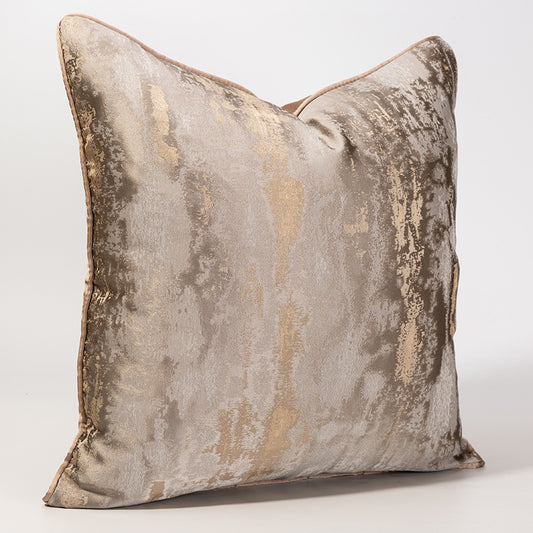 Wood Grain Silk Cushion Cover